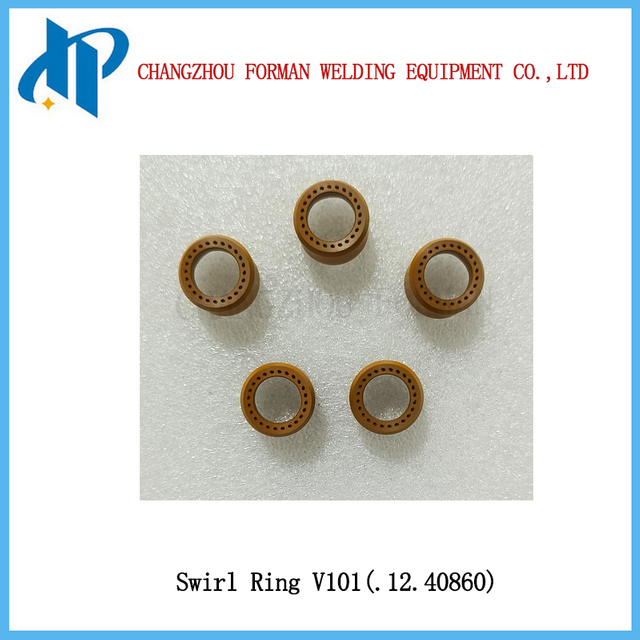 Guide de gaz V101 Ring Swirl .12.40860 pour Kjellberg Plasma Cutting Torch Consommables Remplacement