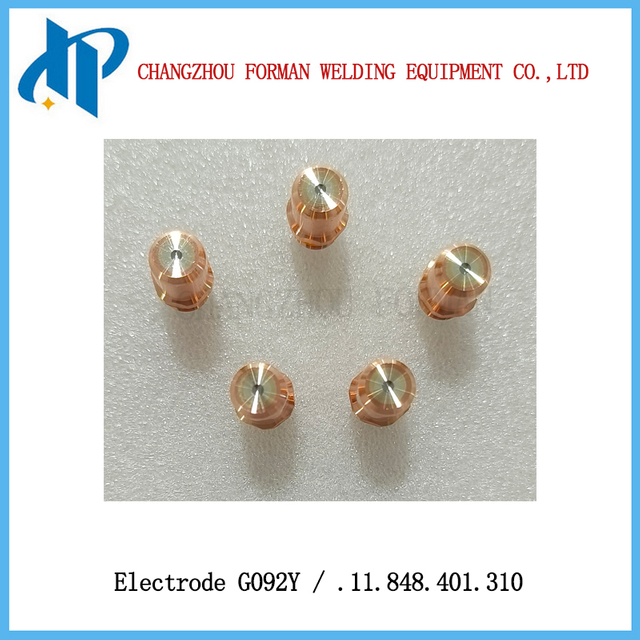 Electrode G092Y Cathode .11.848.401.310 pour Kjellberg Plasma Coupe de la torche de coupe