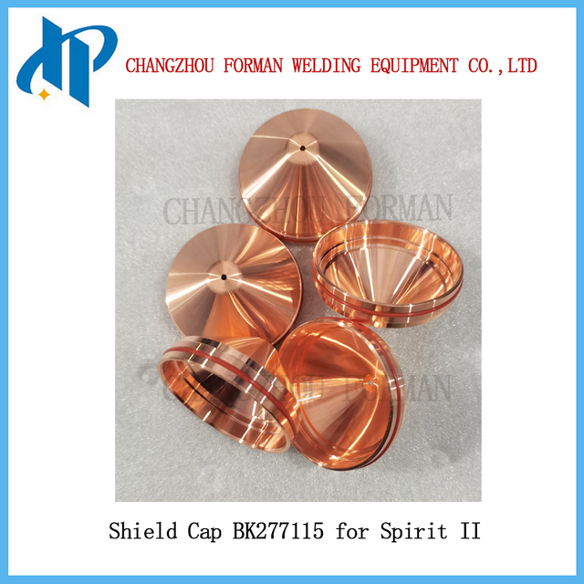 277115 BK277115 Plasma Shield Cap 50A Fit for Lincoln Spirit®II & FlexCut® 200 plasma cutting systems Kaliburn Mild Steel