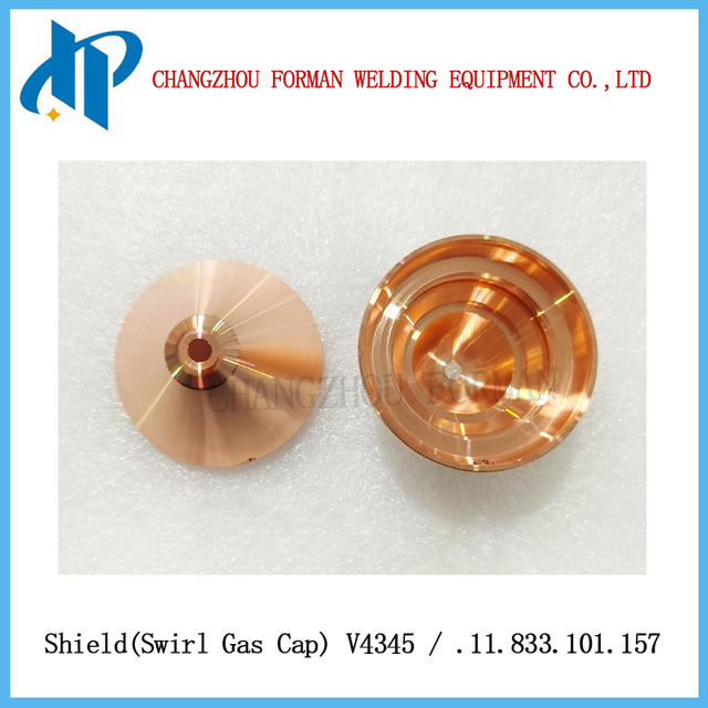 SHIELD V4345 CAP CAPOR GAS SUGGERIMENTO .11.833.101.157 per consumo di torcia di taglio al plasma kjellberg 