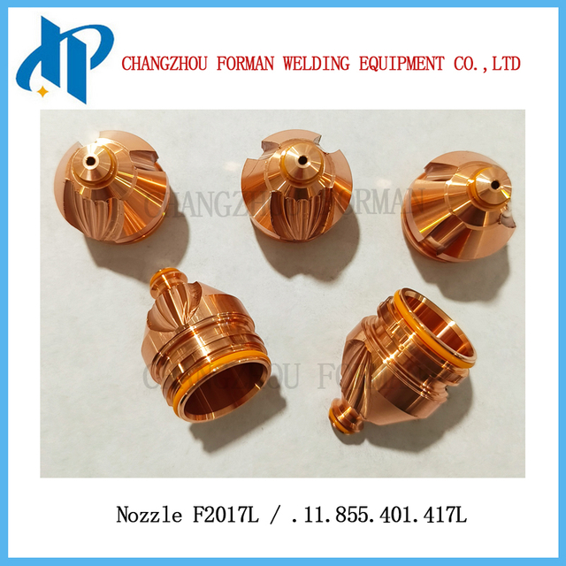 Nozzle F2017L Düse .11.855.401.417L for Kjellberg Plasma Cutting Torch Consumables 