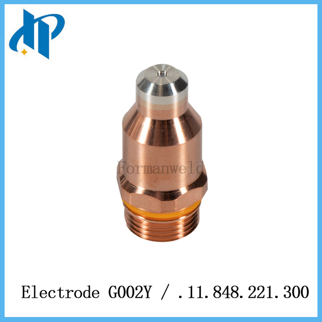 Electrodo G002Y Cátodo .11.848.221.300 para la antorcha de corte de plasma Kjellberg Consumibles Hifocus130i O2