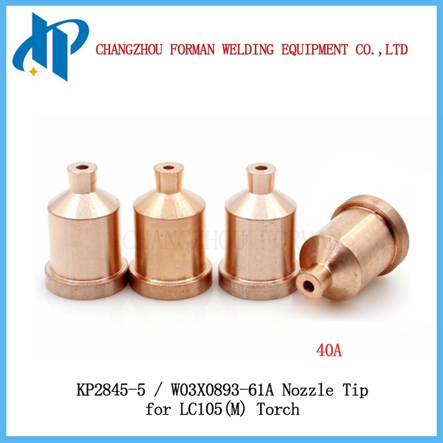 KP2845-5 / W03X0893-61A Plasma Nozzle 40A Tip Fit for Lincoln Electric LC105 / LC105m Torch