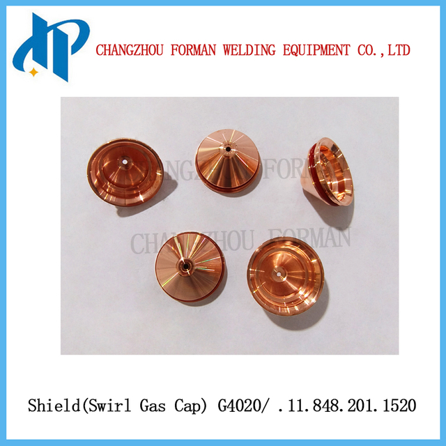 Shield G4020 Swirl Gas Cap .11.848.201.1520 for Kjellberg Plasma Cutting Torch Consumables