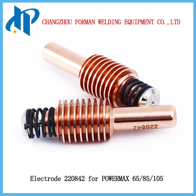 Electrode 220842 silver core,220777 copper plus Plasma Cutting Torch Consumables 10-105A, fit 220941 220816 220819 220990 220930 220817 220857 220854 220994 220953 228716