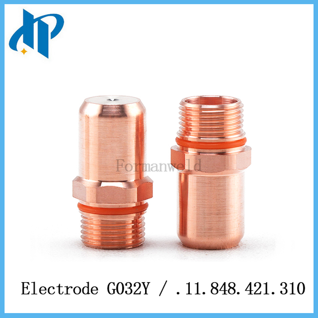 Electrodo G032Y Cátodo .11.848.421.310 para Kjellberg Plasma Cutting de antorcha Reemplazo de consumibles
