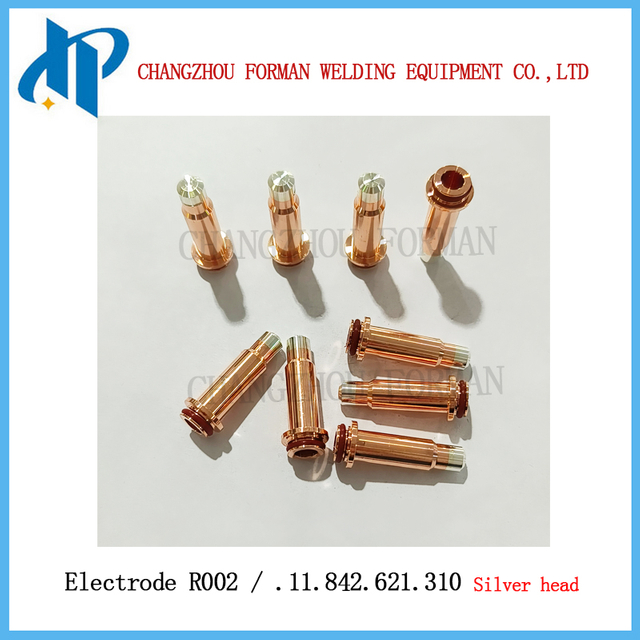 Electrodo R002 cátodo .11.842.621.310 para la antorcha de corte de plasma de Kjellberg consumibles 
