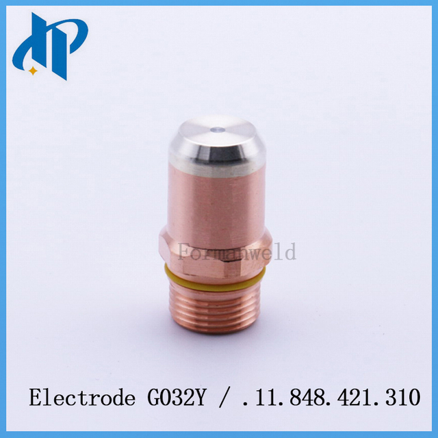 Electrodo G032Y Cátodo .11.848.421.310 para Kjellberg Plasma Cutting de antorcha Reemplazo de consumibles