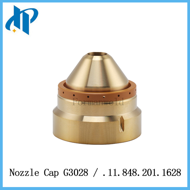 Tapa de la boquilla G3028 .11.848.201.1628 para Kjellberg Plasma Cutting Torch Reemplazo de consumibles 