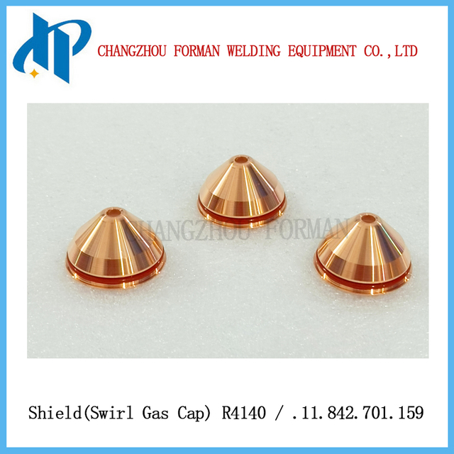 SHIELD R4140 CAP CAPOR GAS SUGGERIMENTO .11.842.701.159 per consumo di torcia di taglio al plasma kjellberg 