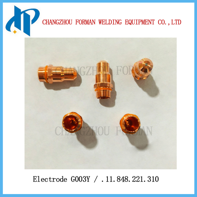 Điện cực G003Y Cathode .11.848.221.310 cho Kjellberg plasma Cuting Torch Perjound 