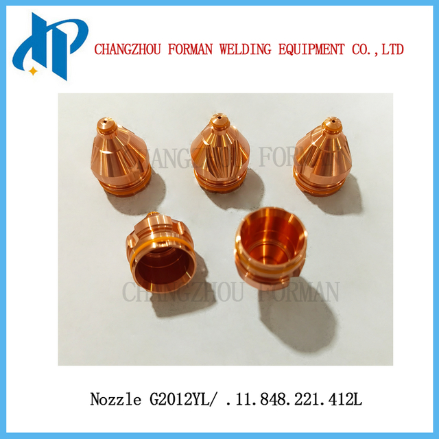 Nozzle G2012YL Düse .11.848.221.412L for Kjellberg Plasma Cutting Torch Consumables 