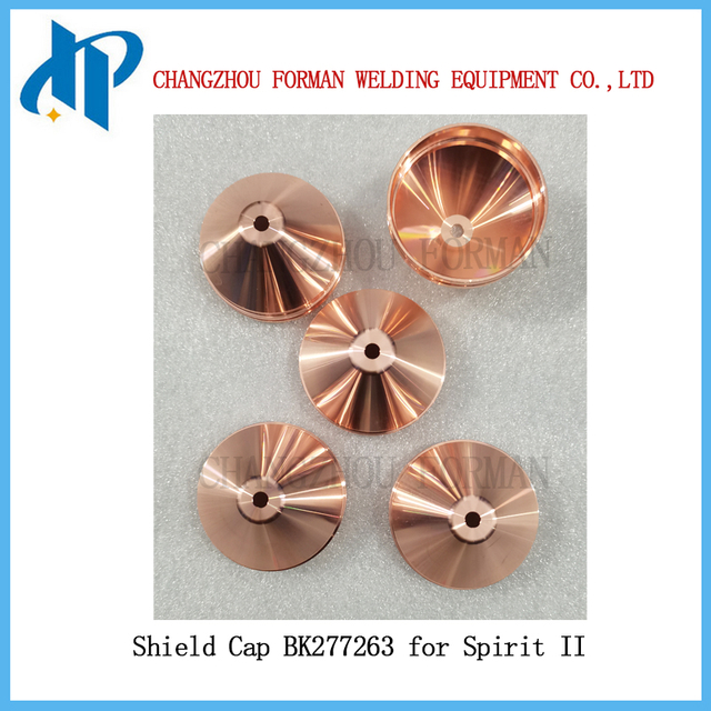 277263 BK277263 Plasma Shield Cap 275A Fit for Lincoln Spirit®II & FlexCut® 200 plasma cutting systems Kaliburn Mild Steel /Stainless Steel /Aluminum
