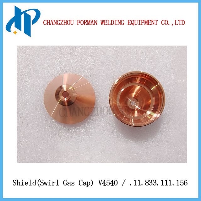 SHIELD V4540 CAP CASO GAS SUGGERIMENTO .11.833.111.156 per consumo di torcia di taglio al plasma kjellberg 