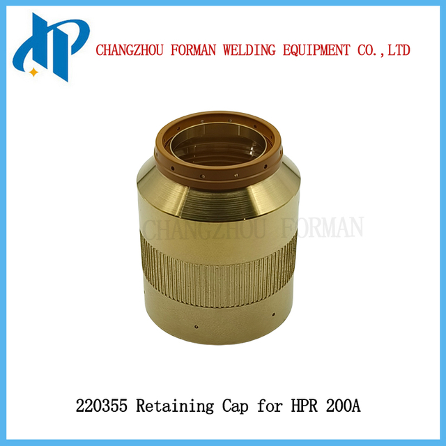 Retaining Cap 220355 for Hpr260 Plasma Cutting Torch Consumables