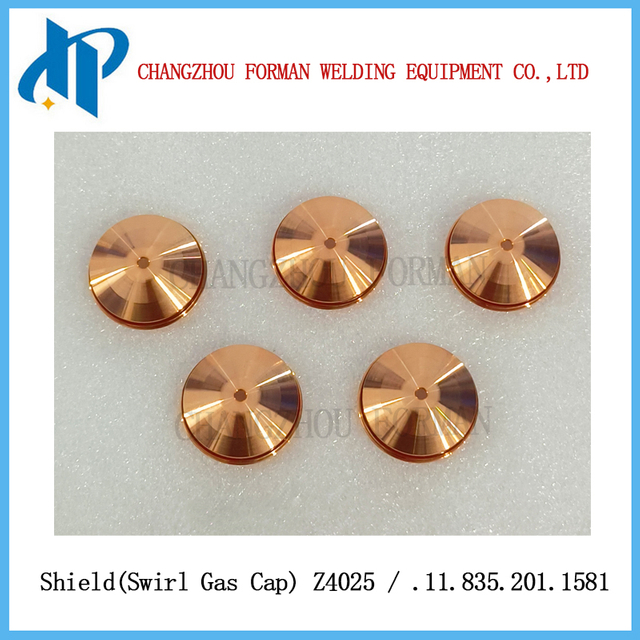 SHIELD Z4025 TAP GAS GASG .11.835.201.1581 per sostituzione della torcia di taglio del plasma kjellberg 