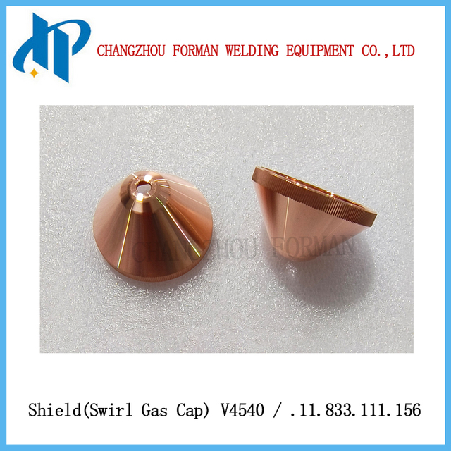 SHIELD V4540 CAP CASO GAS SUGGERIMENTO .11.833.111.156 per consumo di torcia di taglio al plasma kjellberg 