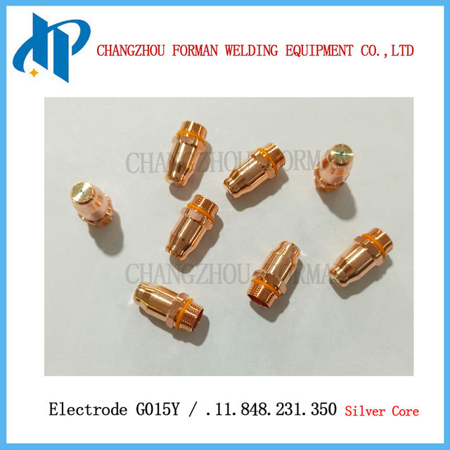 Điện cực G015Y Cathode .11.848.231.350 cho Kjellberg Plasma Cutting Torch Perasitident 