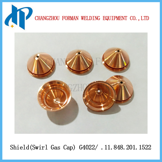 Shield G4022 Swirl Gas Cap .11.848.201.1522 for Kjellberg Plasma Cutting Torch Consumables