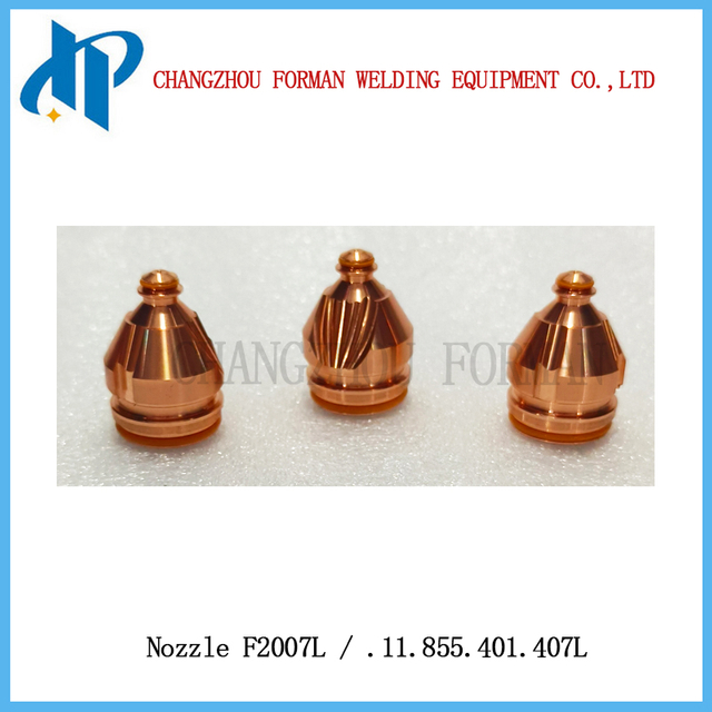 Nozzle F2007L Düse .11.855.401.407L for Kjellberg Plasma Cutting Torch Consumables 