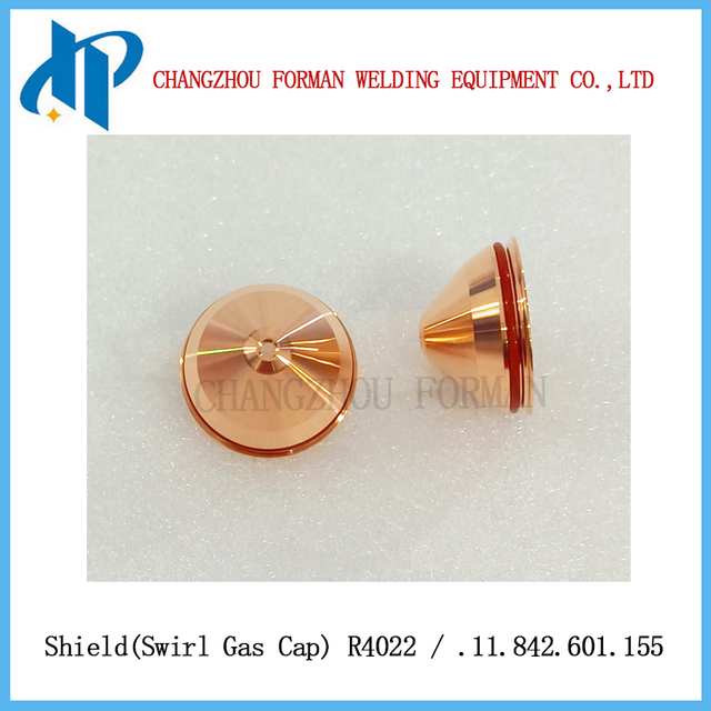 SHIELD R4022 CAP CAPOR GAS SUGGERIMENTO .11.842.601.155 per consumo di torcia di taglio al plasma kjellberg 