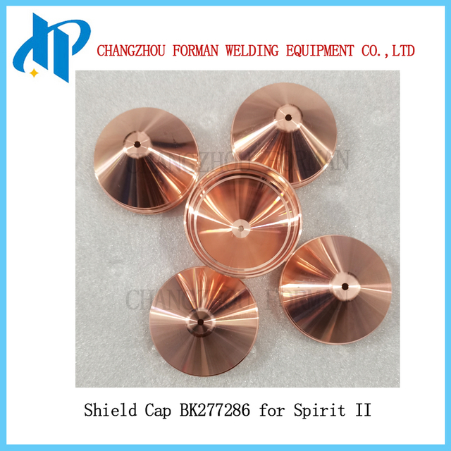 277286 Plasma Shield Cap 100A BK277286 Fit for Lincoln Spirit®II & FlexCut® 200 plasma cutting systems Kaliburn Mild Steel /Stainless Steel /Aluminum