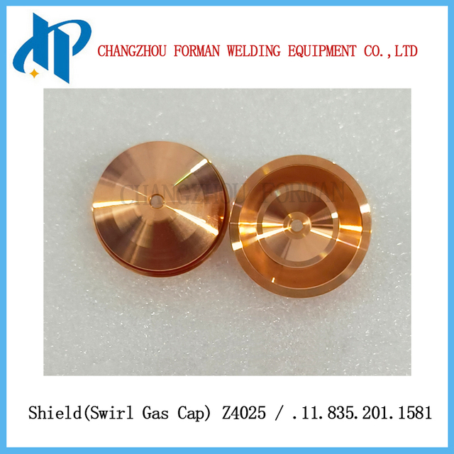 SHIELD Z4025 TAP GAS GASG .11.835.201.1581 per sostituzione della torcia di taglio del plasma kjellberg 