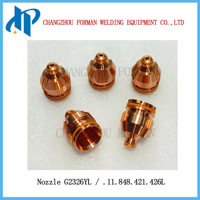 Nozzle G2326YL Düse .11.848.421.426L for Kjellberg Plasma Cutting Torch Consumables 