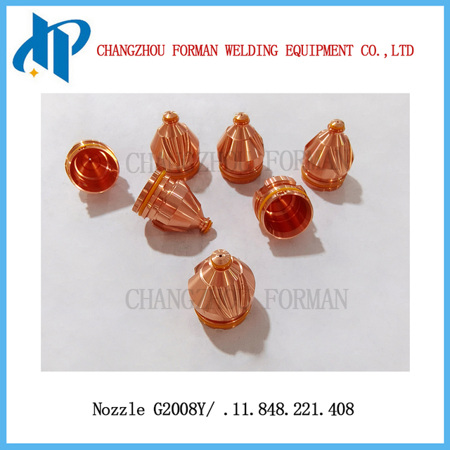 Nozzle G2008Y Düse .11.848.221.408 for Kjellberg Plasma Cutting Torch Consumables 