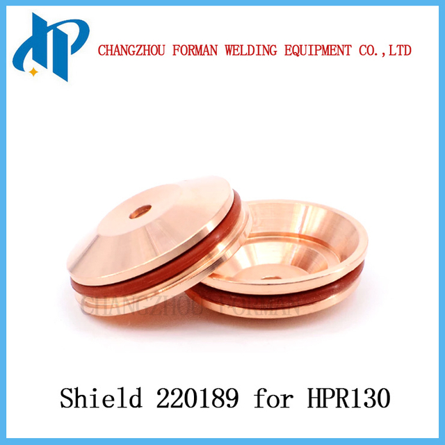 Electrode FM.220187 Nozzle FM.220188 Shield FM.220189 for HPR Plasma Cutting Torch Consumables 80A