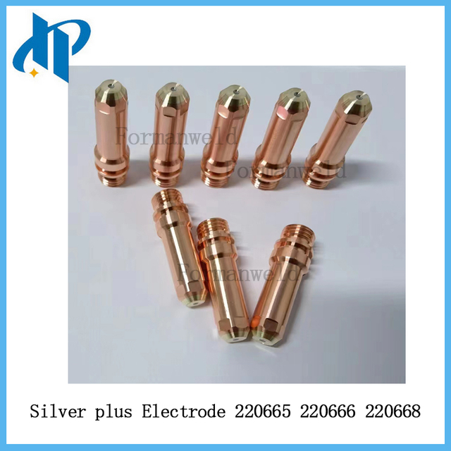 SilverPlus Electrode FM.220665 FM.220666 FM.220668 for HPR Plasma Cutting Torch Consumables 