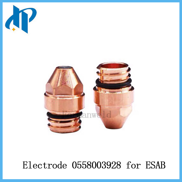 Elettrodo FM.0558003928 per ESAB PT36 Torcia di taglio del plasma COSSABILI 600A N2 H35