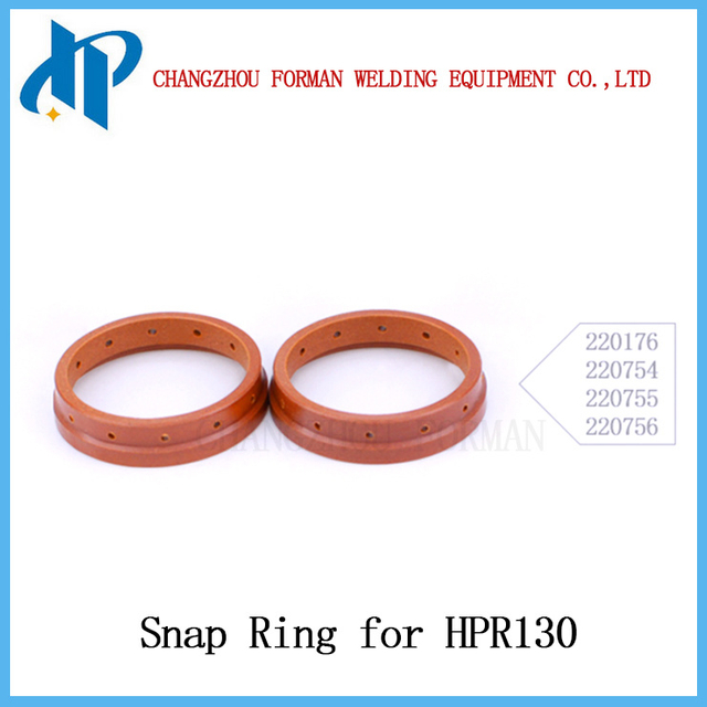 Seal ring , snap ring for HPR130 Retaining Cap Plasma Cutting Torch Consumables 