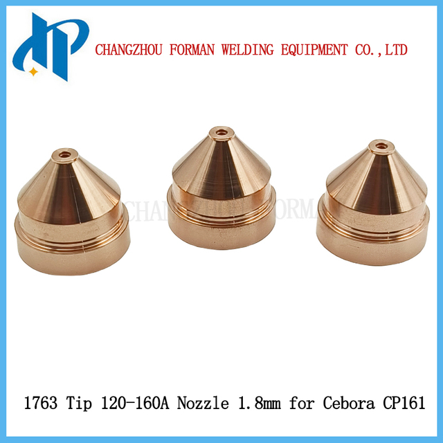 1763 Nozzle for Cebora Cp161 120-160A Ø 1.8mm Plasma Cutting Torch Consumables