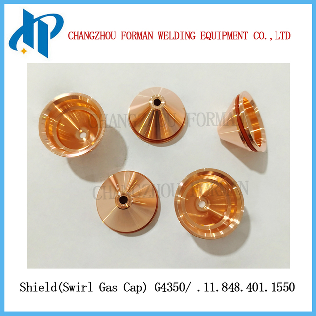 SHIELD G4350 Tapa de gasolina .11.848.401.1550 para los consumibles de antorcha de corte de plasma de Kjellberg