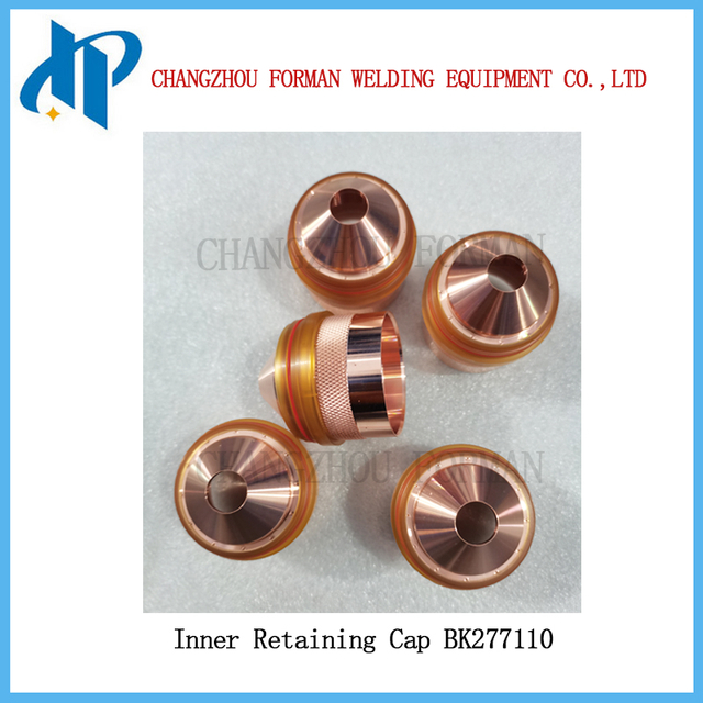 277110 BK277110 Plasma Inner Retaining Cap 30-50A Fit for Lincoln Kaliburn Spirit®II & FlexCut® 200 Stainless Steel