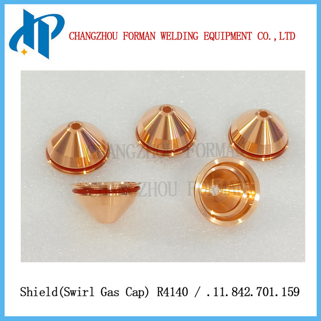 SHIELD R4140 CAP CAPOR GAS SUGGERIMENTO .11.842.701.159 per consumo di torcia di taglio al plasma kjellberg 