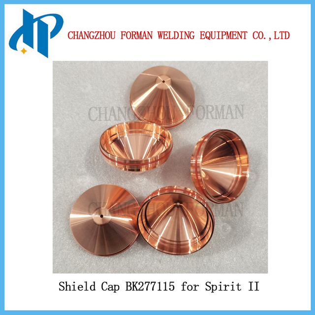 277115 BK277115 Plasma Shield Cap 50A Fit for Lincoln Spirit®II & FlexCut® 200 plasma cutting systems Kaliburn Mild Steel