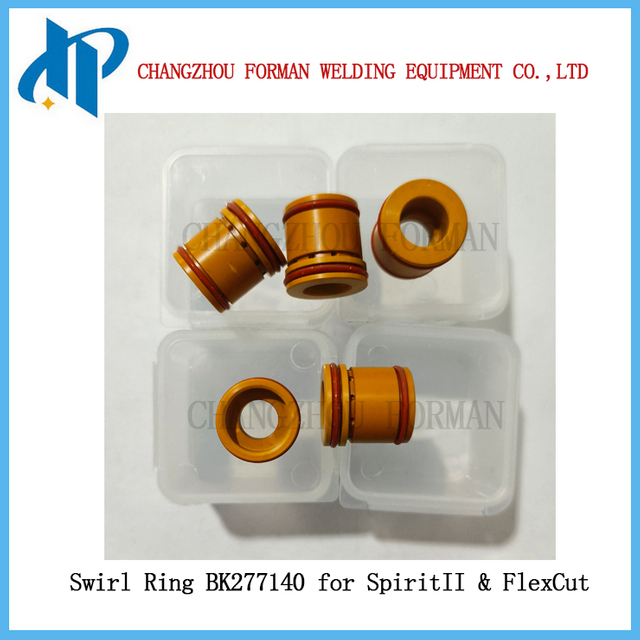 277142 BK277142 Plasma Swirl Ring 50-70A Fit for Lincoln Spirit®II & FlexCut® 200 plasma cutting systems Kaliburn Mild Steel /Stainless Steel /Aluminum
