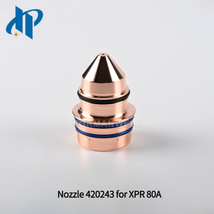 Nozzle 420243 for XPR Plasma Cutting Torch Consumables 80A fit Electrode 420240 Shield 420246 Swirl Ring 420242