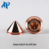 Shield 420237 for XPR Plasma Cutting Torch Consumables 50A mild steel fit Electrode 420231 Nozzle 420234 Swirl ring 420233