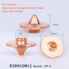 High Quality D28H15M11 Nozzle DE SP-S ST-S ST-F DX for laser Cutting Head