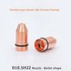  D10.5 H22 Nozzle Bullet Shape for Laser Cutting Head BT210/BT210S