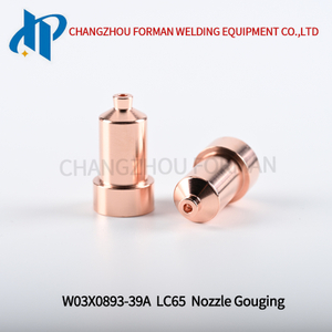 W03X0893-39A Plasma Nozzle Gouging Tip Kp2844-8 Fit for Lincoln Electric LC65 / LC65m Torch 