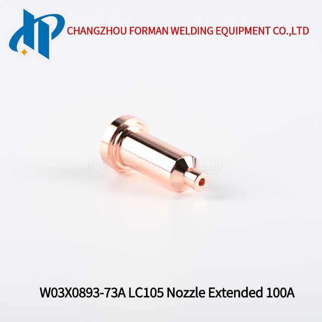 W03X0893-73A Plasma Nozzle Extended 100A Tip Fit for Lincoln Electric LC105 / LC105m Torch