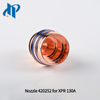 Nozzle 420252 for XPR Plasma Cutting Torch Consumables 130A fit Electrode 420249 Shield 420255 Swirl Ring 420242