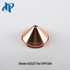 Shield 420237 for XPR Plasma Cutting Torch Consumables 50A mild steel fit Electrode 420231 Nozzle 420234 Swirl ring 420233