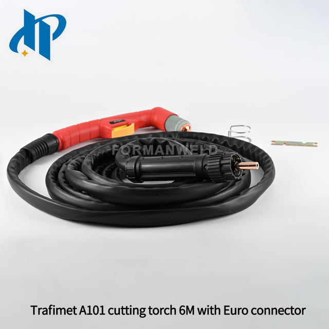 Trafimet A101 Portable Plasma Welding Torch 6M with Central Connector PAA206M-004-BA3