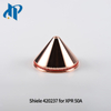 Shield 420237 for XPR Plasma Cutting Torch Consumables 50A mild steel fit Electrode 420231 Nozzle 420234 Swirl ring 420233