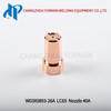 W03X0893-26A Plasma Nozzle Kp2844-5 Fit for Lincoln LC65 40A